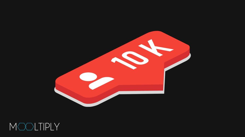 10k followers
